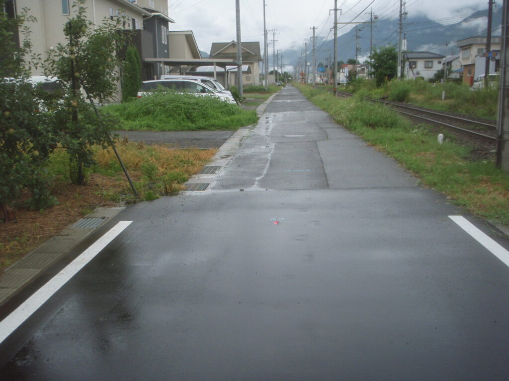 市道波田356号線道路改良工事